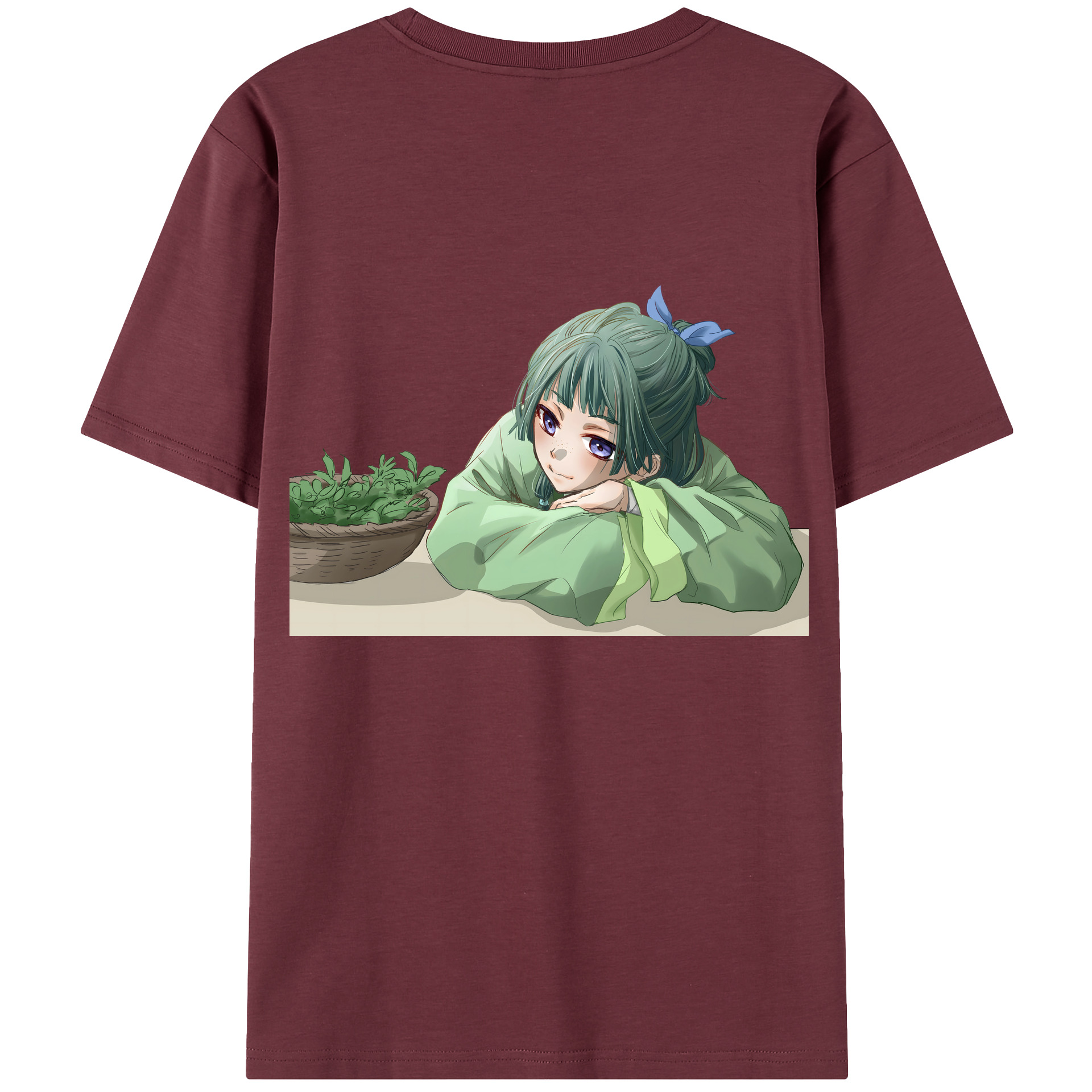 （画像用） 薬屋のひとりごと The Apothecary Diaries 綿100％半袖Tシャツ（背面プリント）